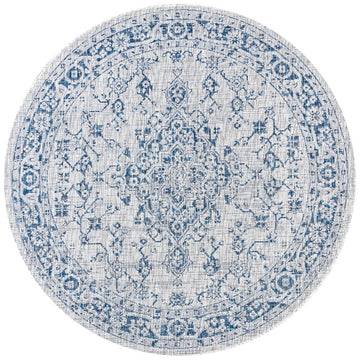 Rozetta Boho Medallion Textured Weave Indoor/outdoor Area Rug